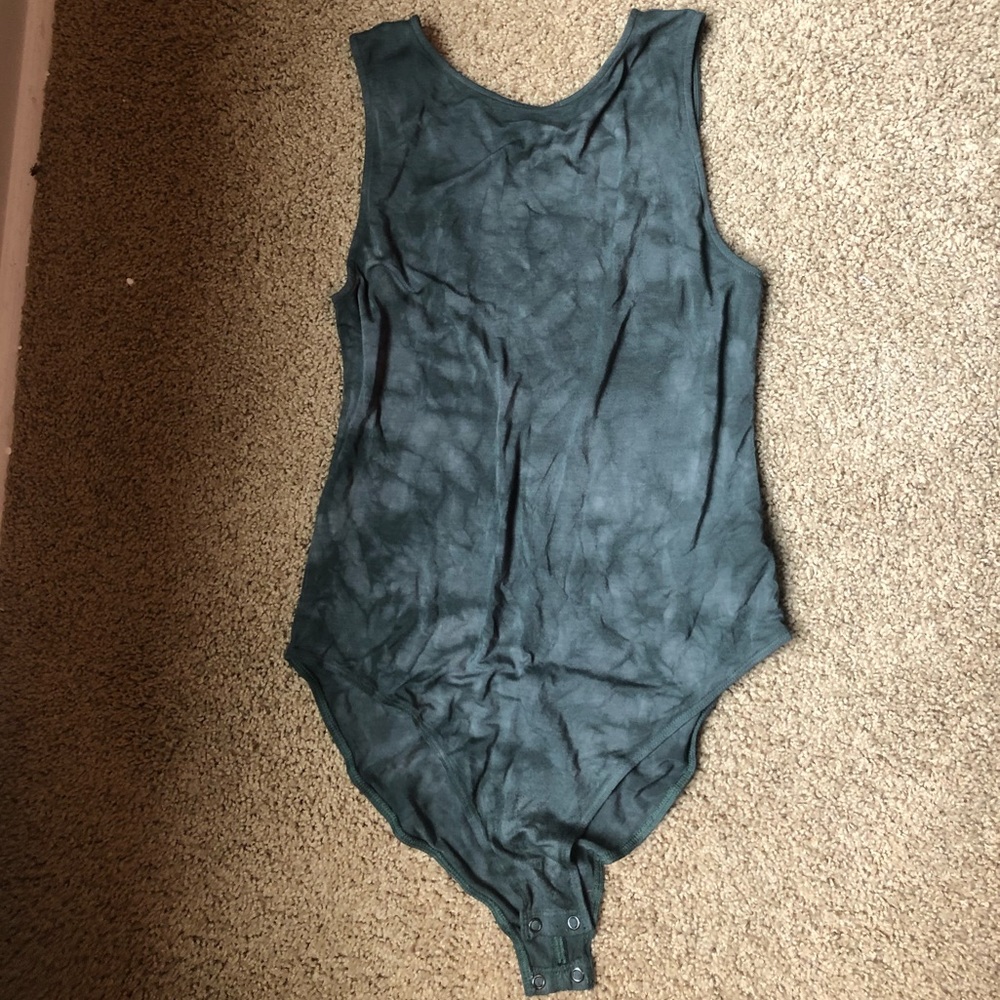 Green body suit